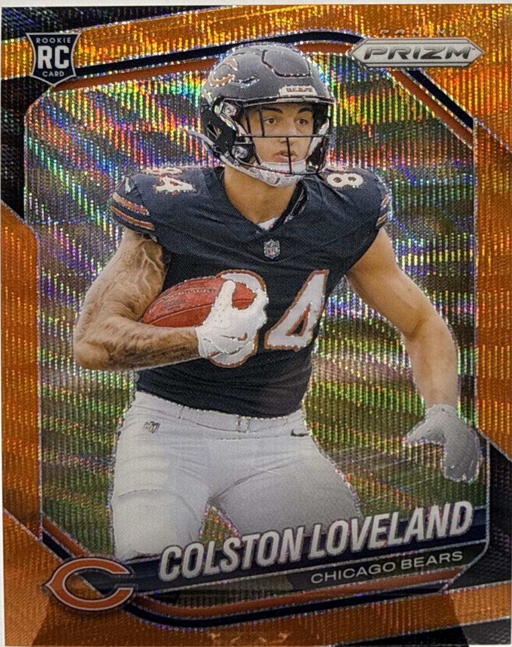 Colston Loveland [Orange Wave] #319 Prices | 2025 Panini Prizm ...