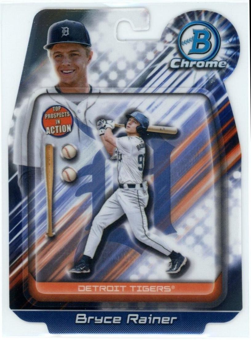 Bryce Rainer #BIA-9 2024 Bowman Draft Baseball Bowman In Action