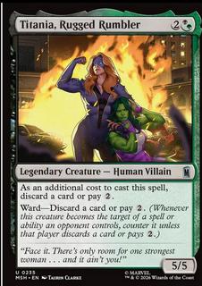 Titania, Rugged Rumbler