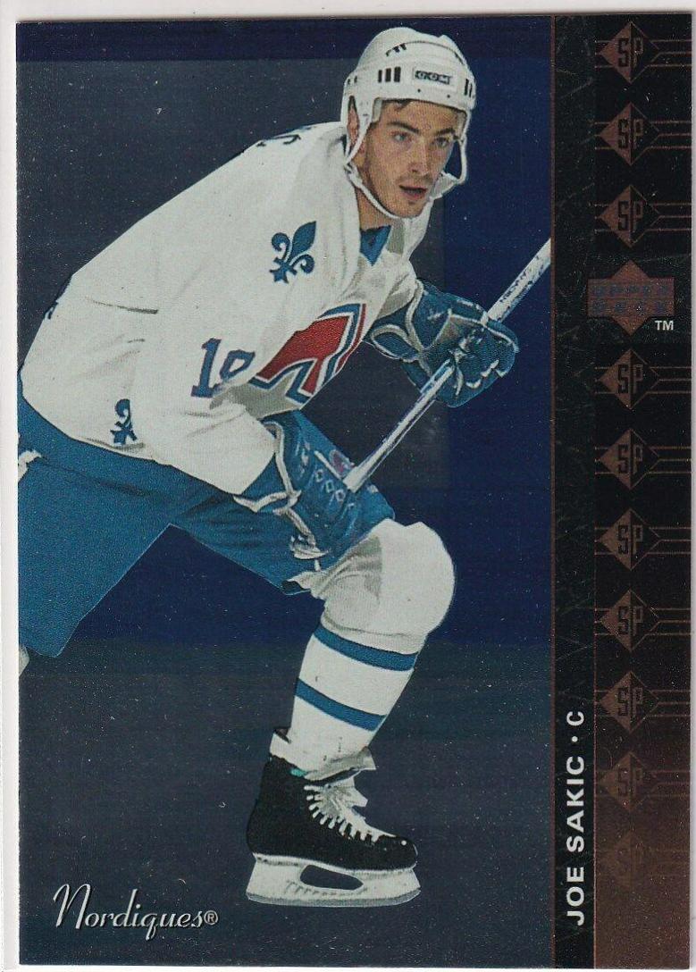 Joe Sakic #SP-65 Hockey Cards 1994 Upper Deck SP Insert