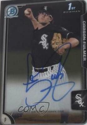 Carson Fulmer #BCACF Baseball Cards 2015 Bowman Chrome Draft Pick Autograph