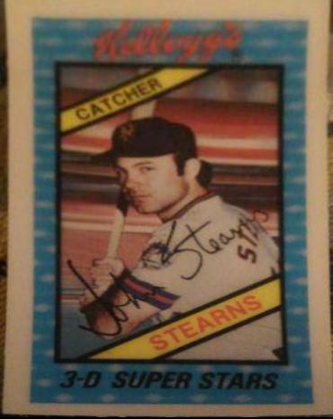 John Stearns #37 Baseball Cards 1980 Kellogg's
