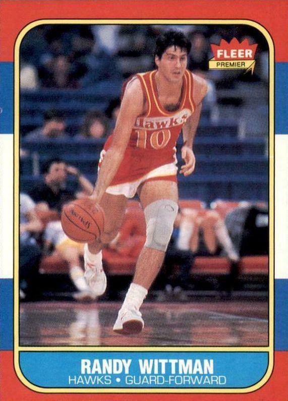 Randy Wittman #127 Basketball Cards 1986 Fleer