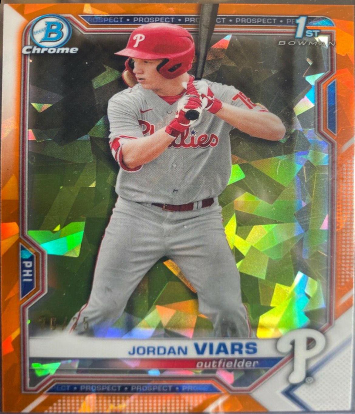 Jordan Viars [Orange Refractor] #BDC-132