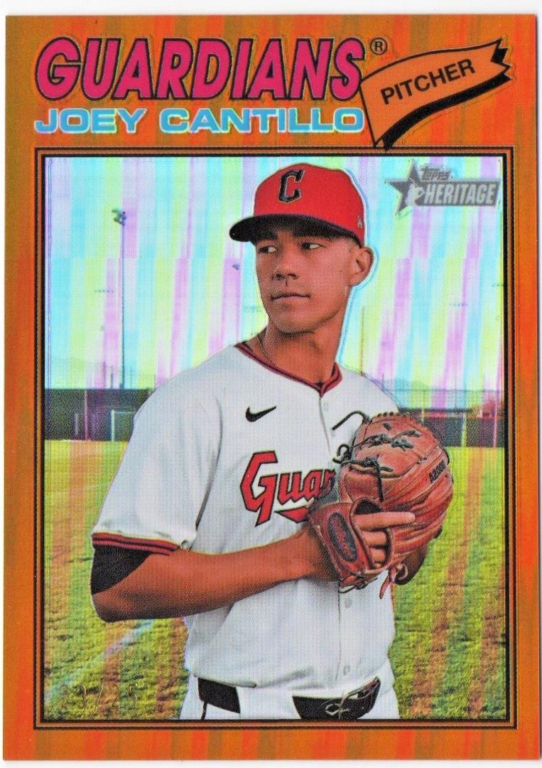 Joey Cantillo [Orange Bordered Chrome] #251