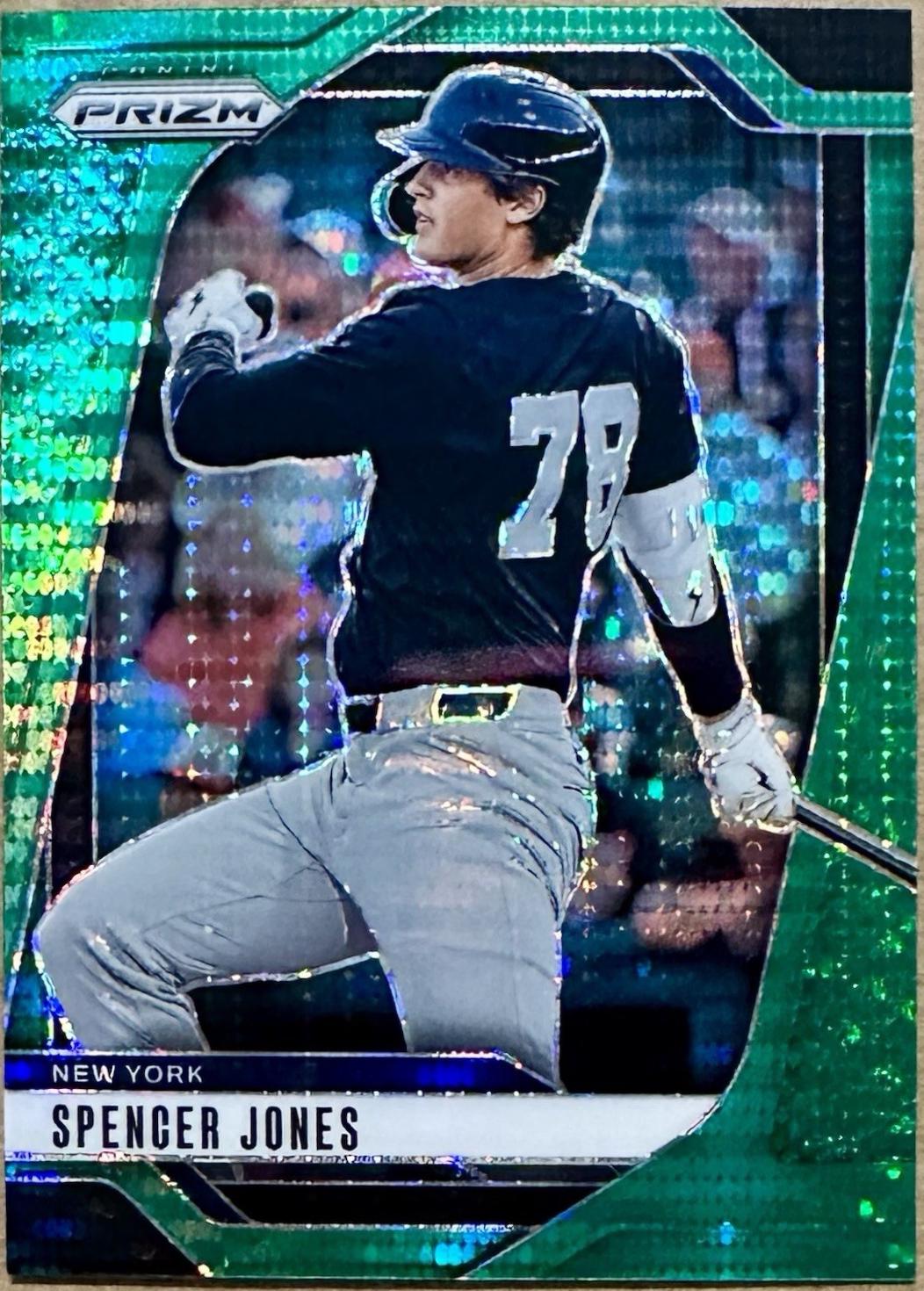 Spencer Jones [Green Pulsar Prizm] #96