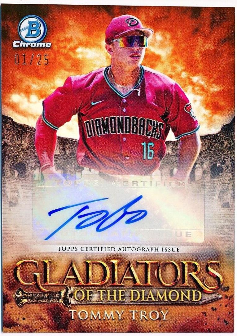 Tommy Troy [Orange Refractor] #GDA-TT