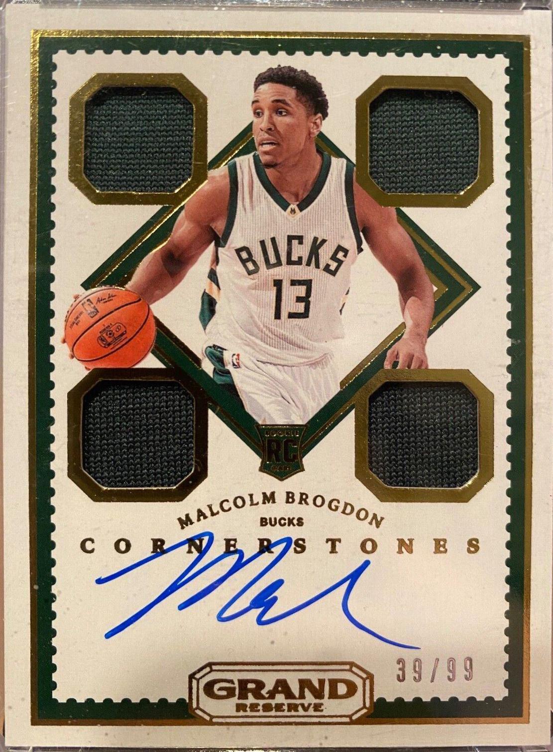 Malcolm Brogdon #114 2016 Panini Grand Reserve Basketball