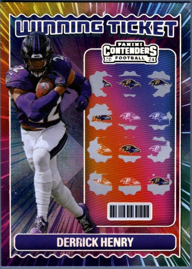 Derrick Henry [Silver] #14 Prices | 2024 Panini Contenders Winning ...