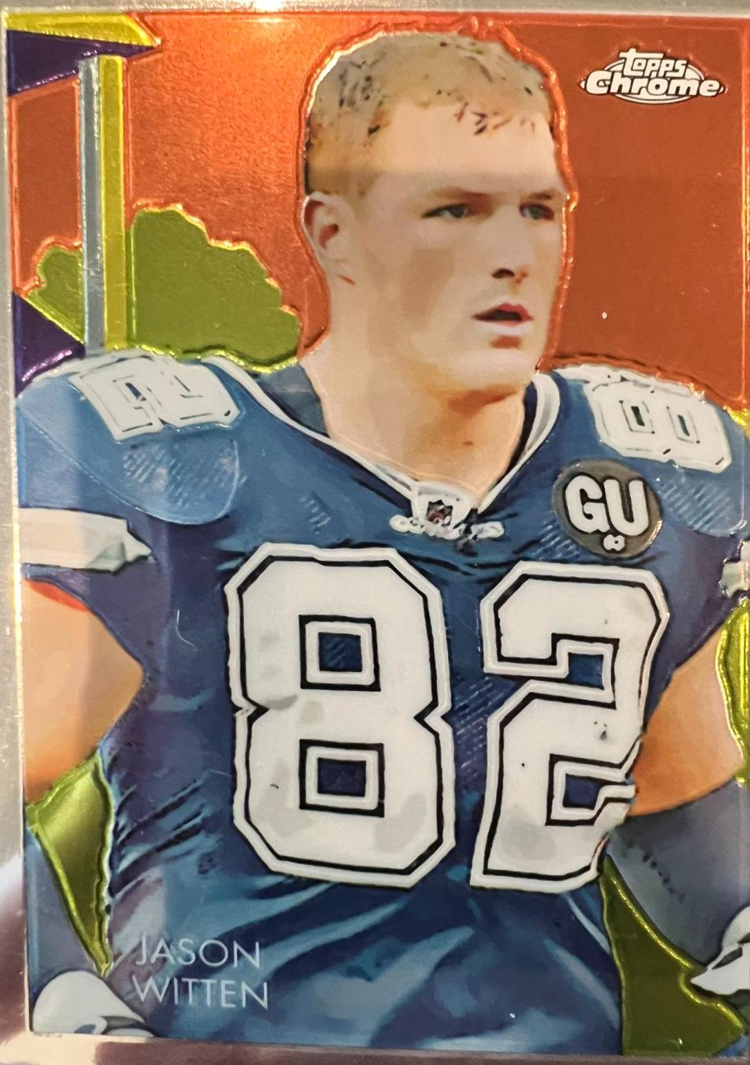Jason Witten #C59 Football Cards 2009 Topps Chrome Chicle