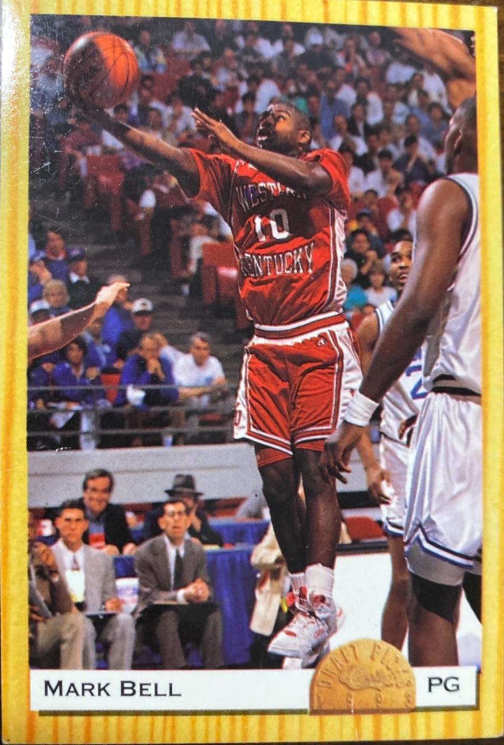 Mark Bell #12 Basketball Cards 1993 Classic Draft Picks