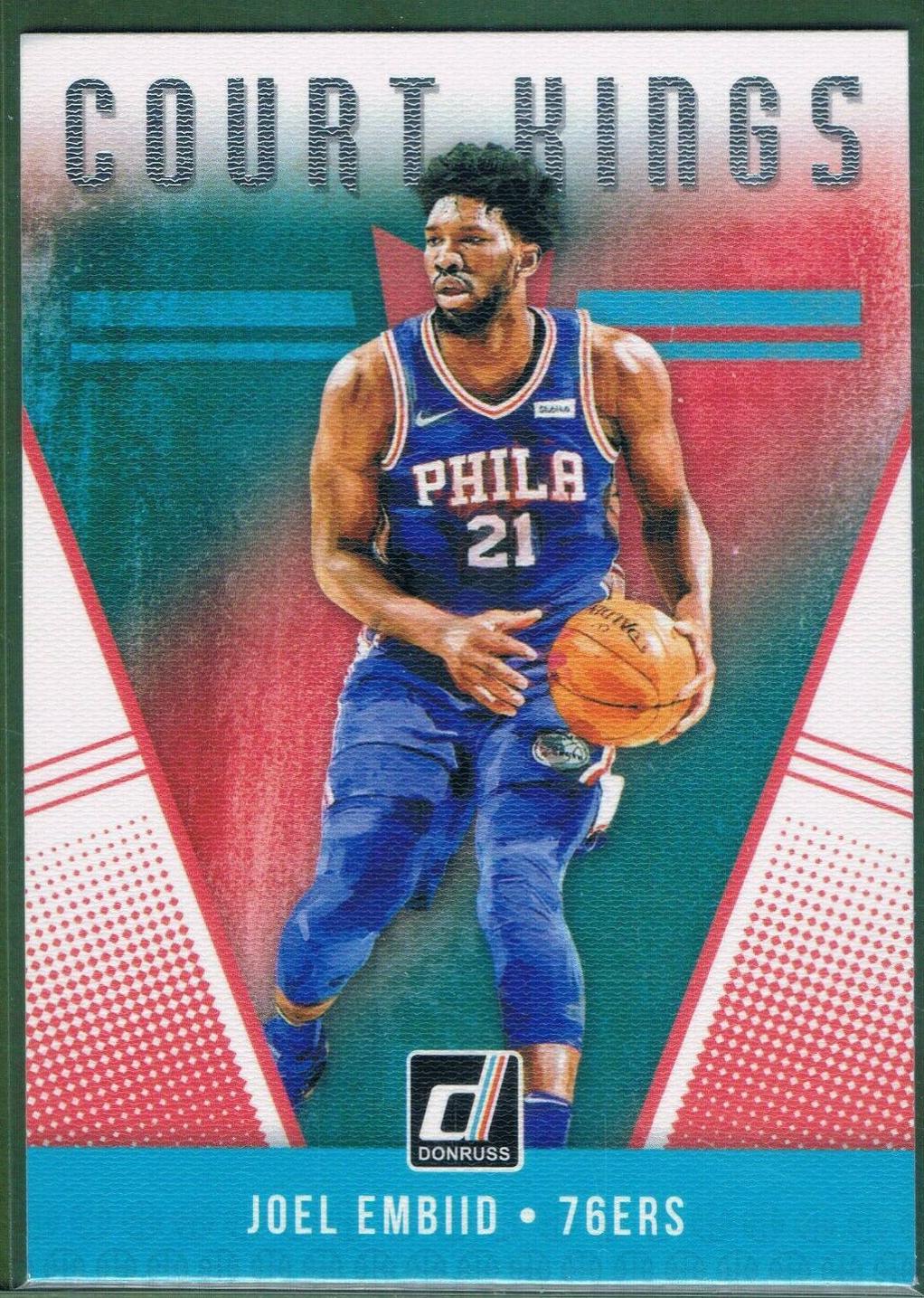 Joel Embiid #31 2018 Panini Donruss Court Kings Basketball
