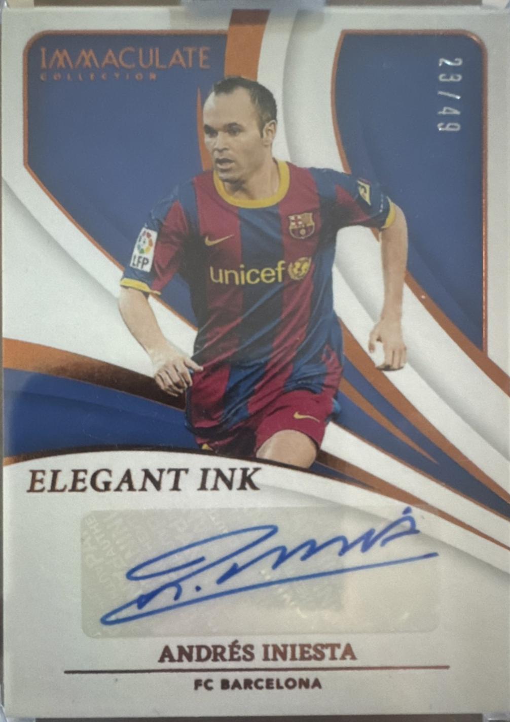 Andres Iniesta [Silver] #EI-AI