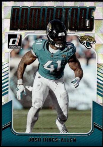 Josh Hines-Allen #29 Football Cards 2024 Panini Donruss Dominators