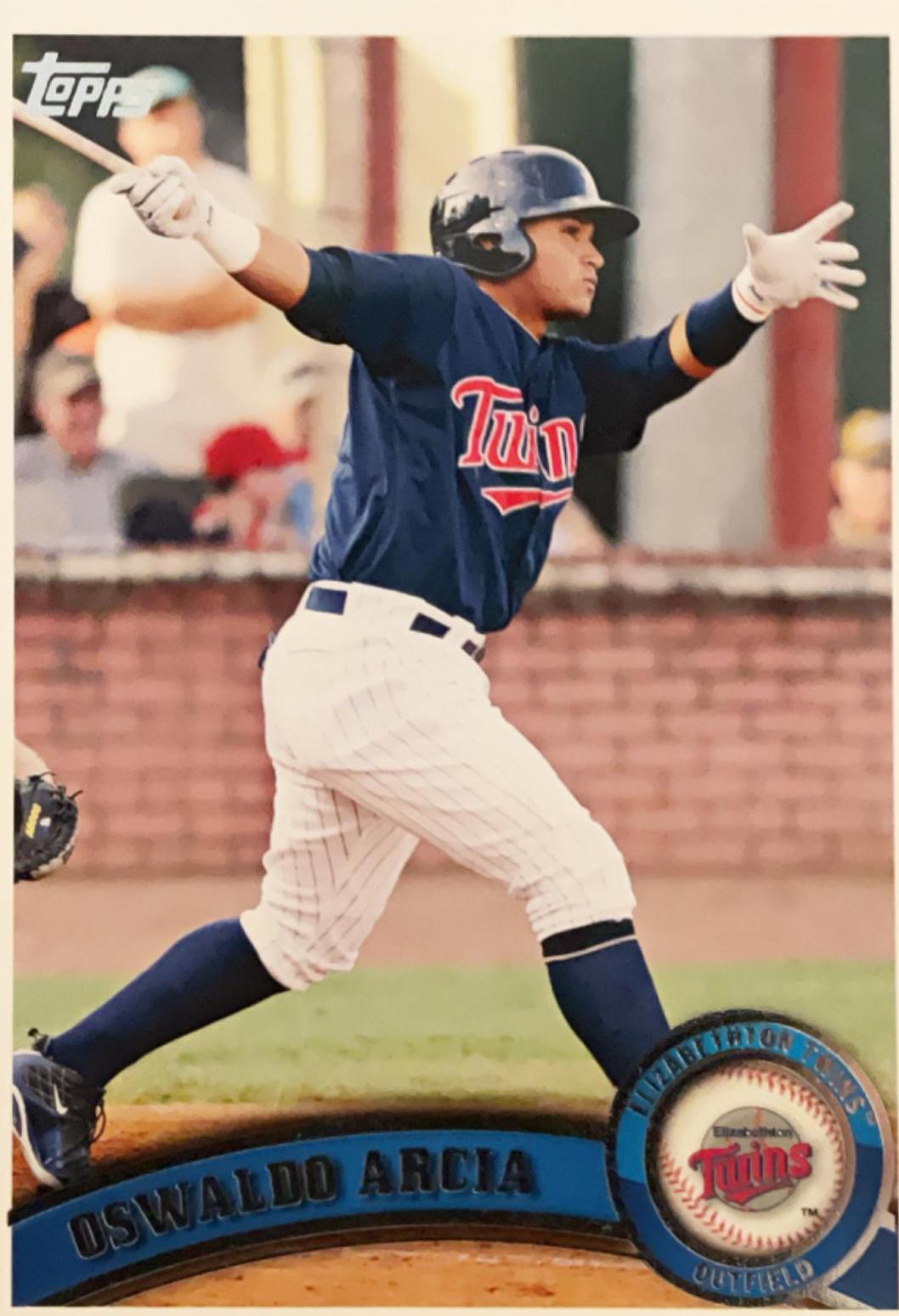 Oswaldo Arcia #15 Baseball Cards 2011 Topps Pro Debut