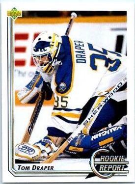 Tom Draper #361 Hockey Cards 1992 Upper Deck