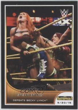 Sasha Banks #93 Wrestling Cards 2016 Topps WWE Road to Wrestlemania