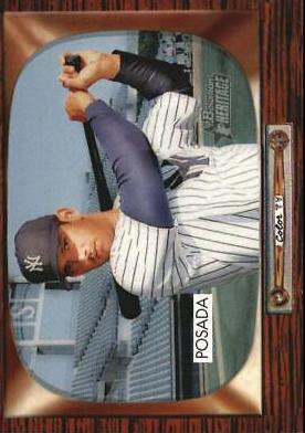 Jorge Posada #69 Baseball Cards 2004 Bowman Heritage