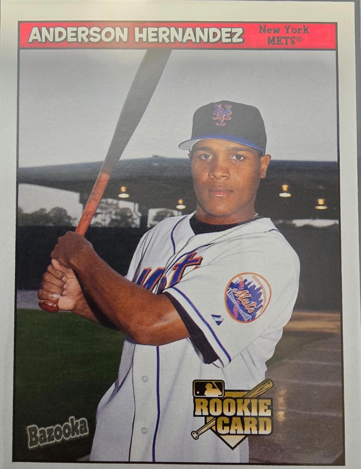 Anderson Hernandez #212 Baseball Cards 2006 Bazooka