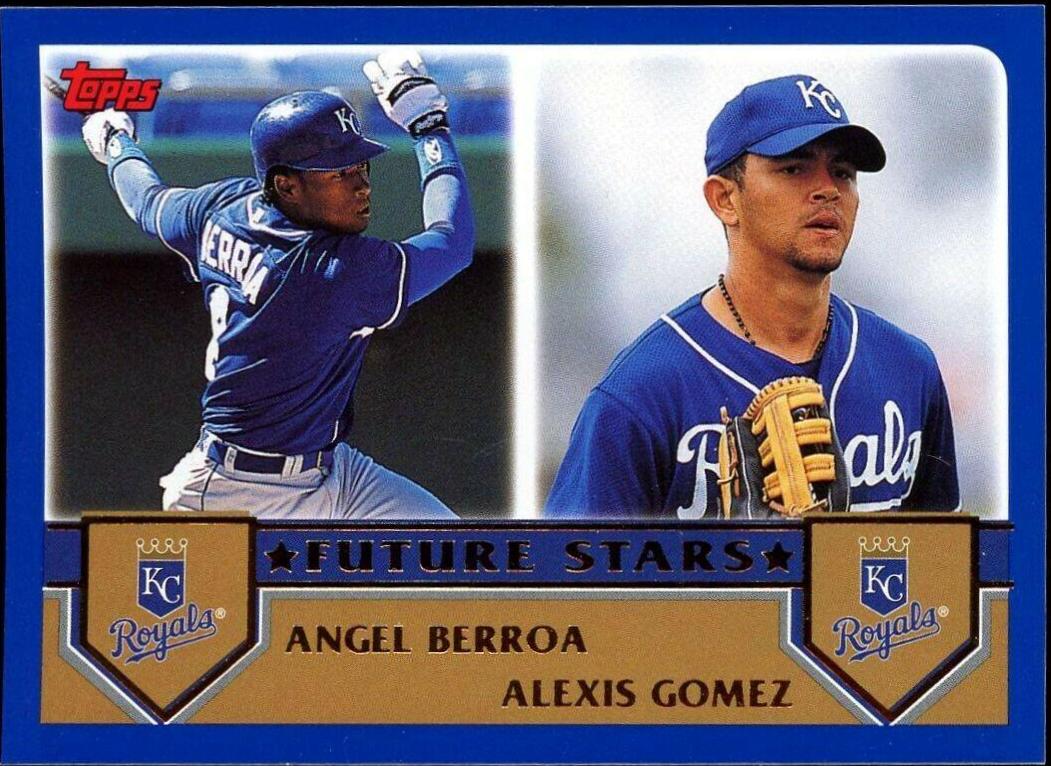 A. Berroa, A. Gomez #328 Baseball Cards 2003 Topps