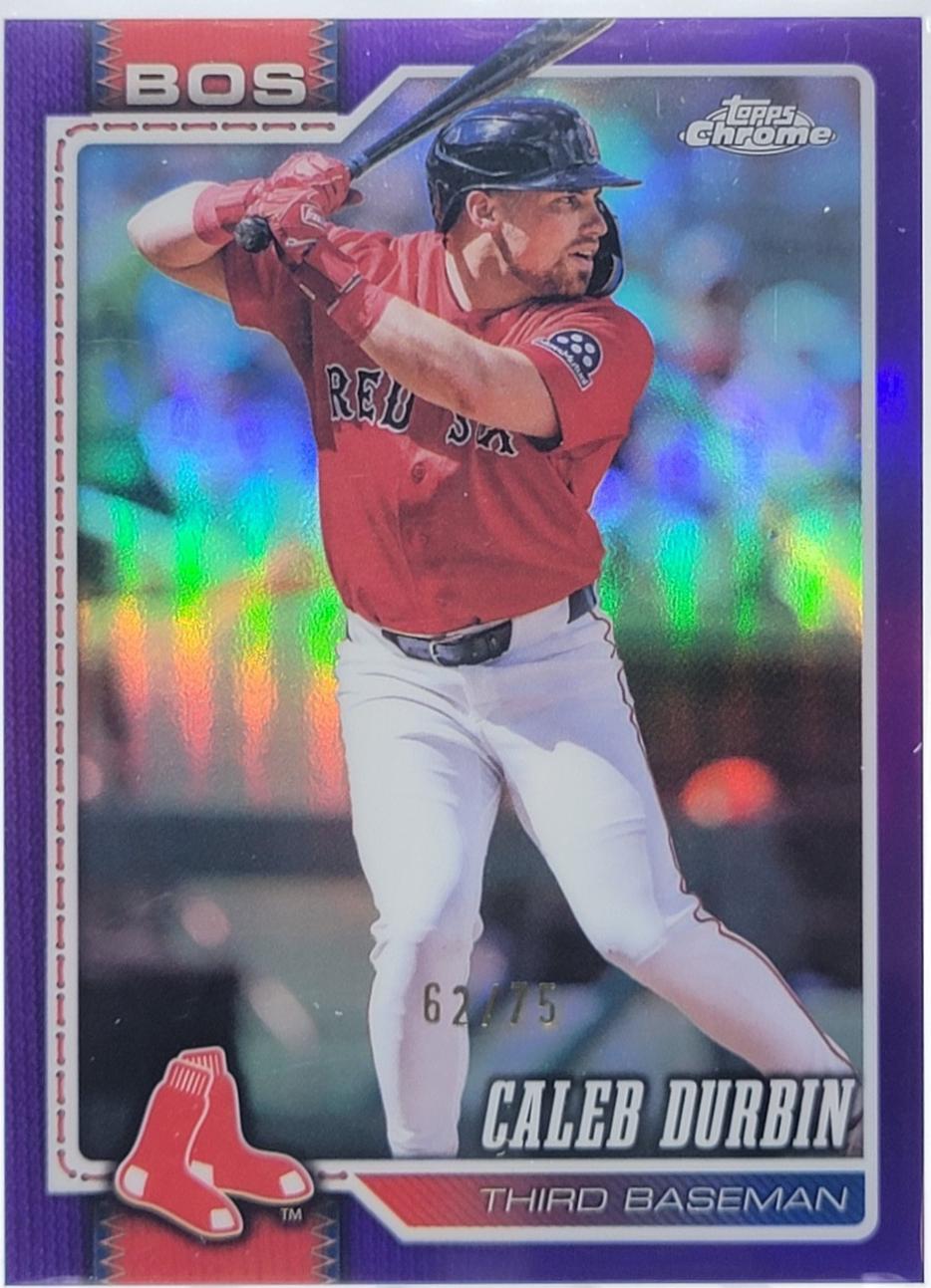 2026 Caleb Durbin [Purple Refractor] #209