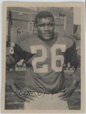 Clarence Peaks Football Cards 1961 Fleer Wallet Pictures