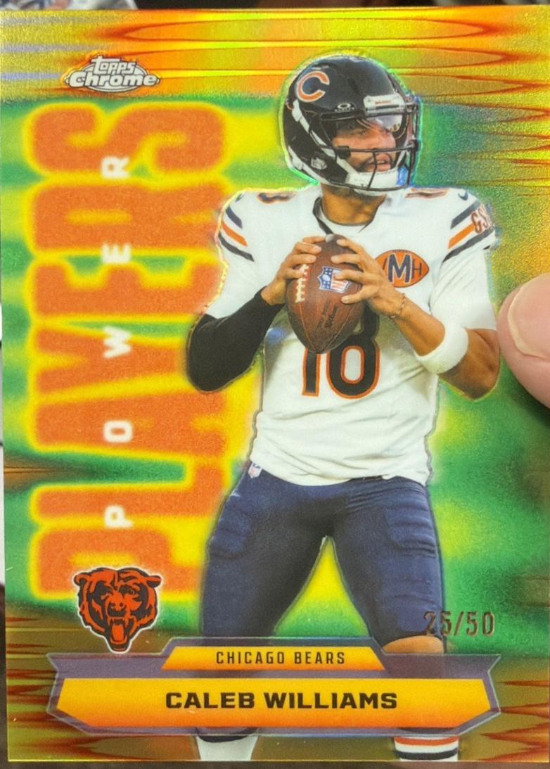 Caleb Williams [Gold Refractor] #PP-7 Prices | 2025 Topps Chrome