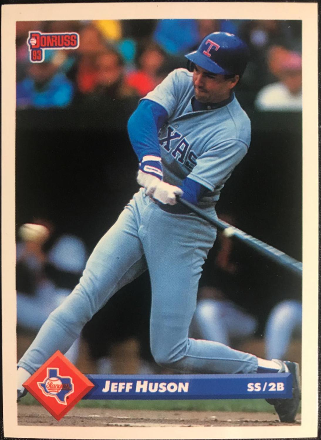 Jeff Huson #583 1993 Donruss Baseball