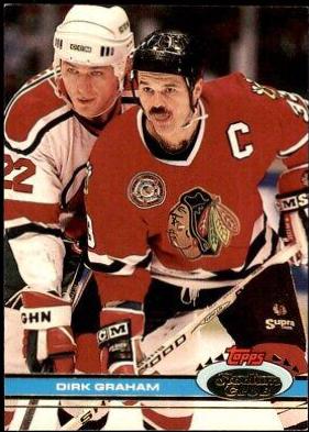 Dirk Graham #181 Hockey Cards 1991 Stadium Club