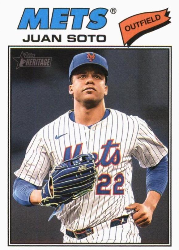 2026 Topps Heritage Juan Soto #306 card