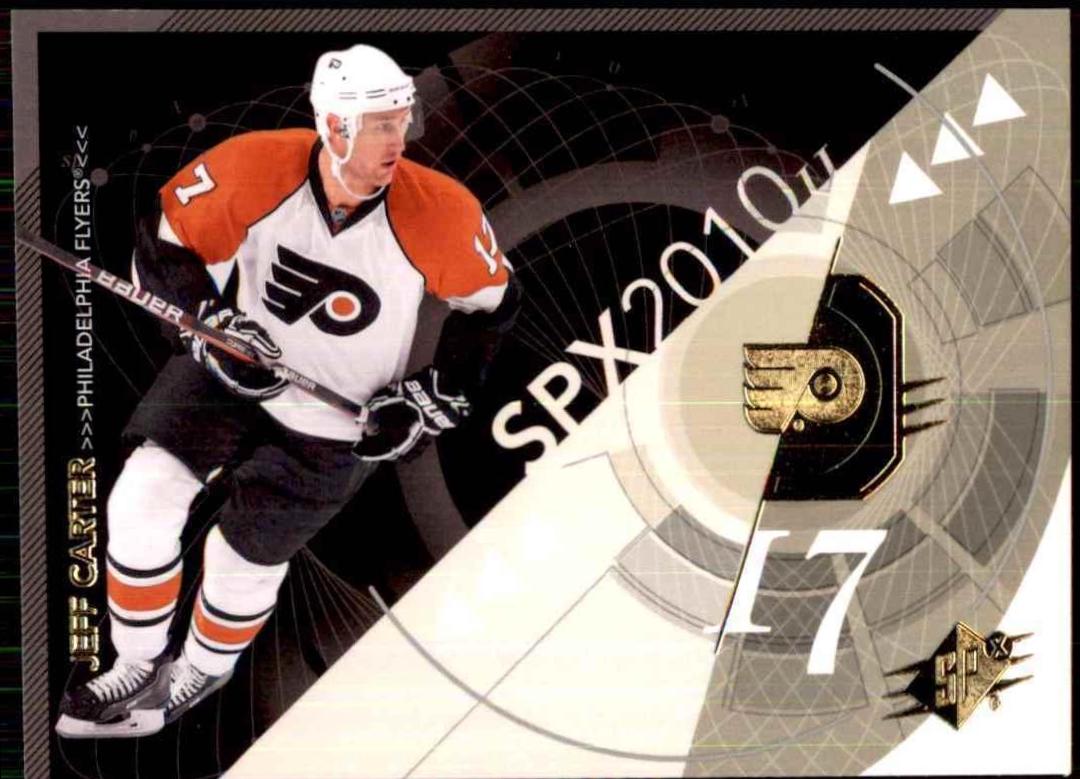 Jeff Carter #71 Hockey Cards 2010 SPx