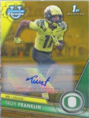 Troy Franklin [Autograph Gold] #112