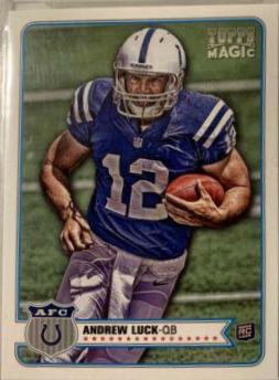 Andrew Luck #1 Football Cards 2012 Topps Magic