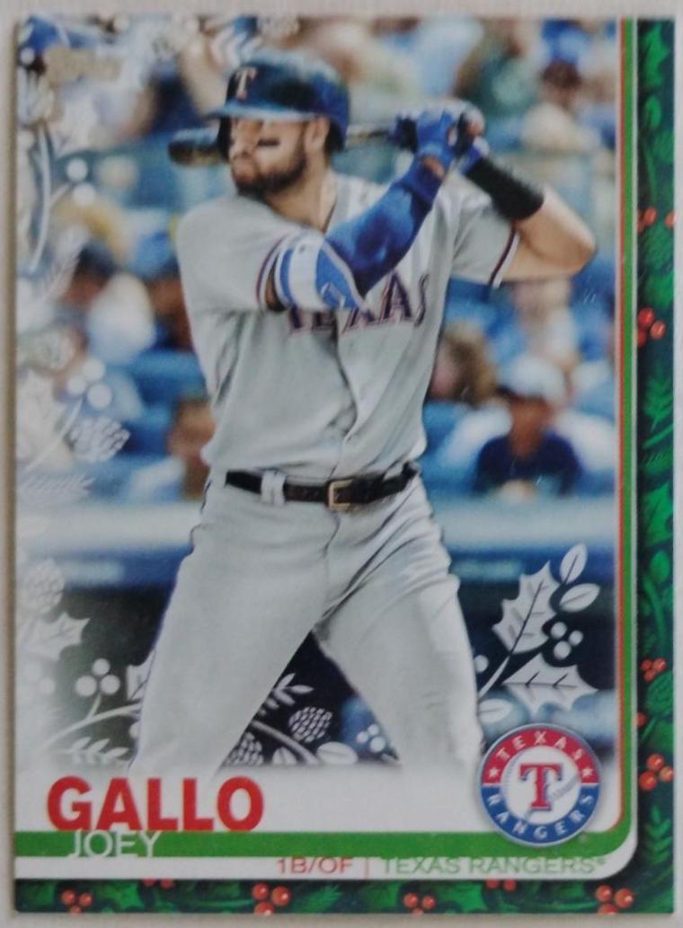 Joey Gallo #HW185 2019 Topps Holiday Mega Box Baseball