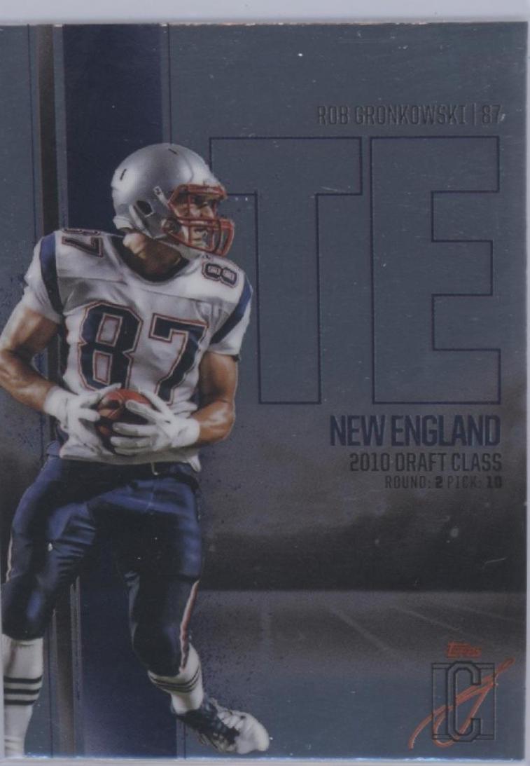 Rob Gronkowski #BCV-34 Football Cards 2024 Topps Signature Class Veteran Chrome Variation