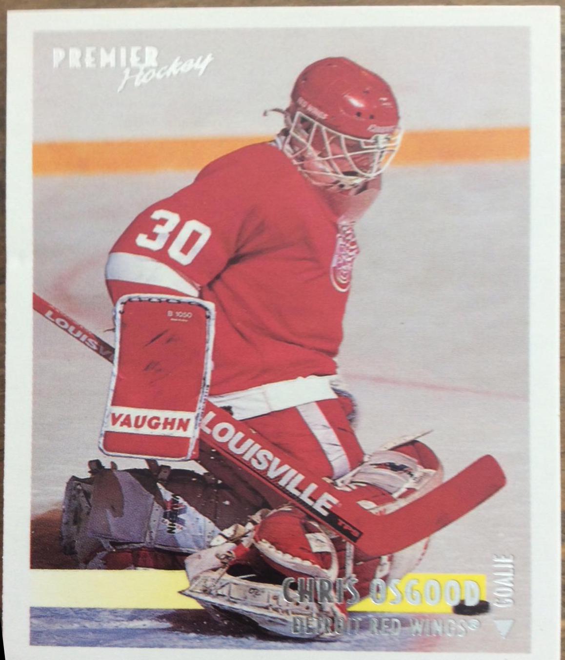 Chris Osgood #87 1994 Topps Opc Premier Hockey