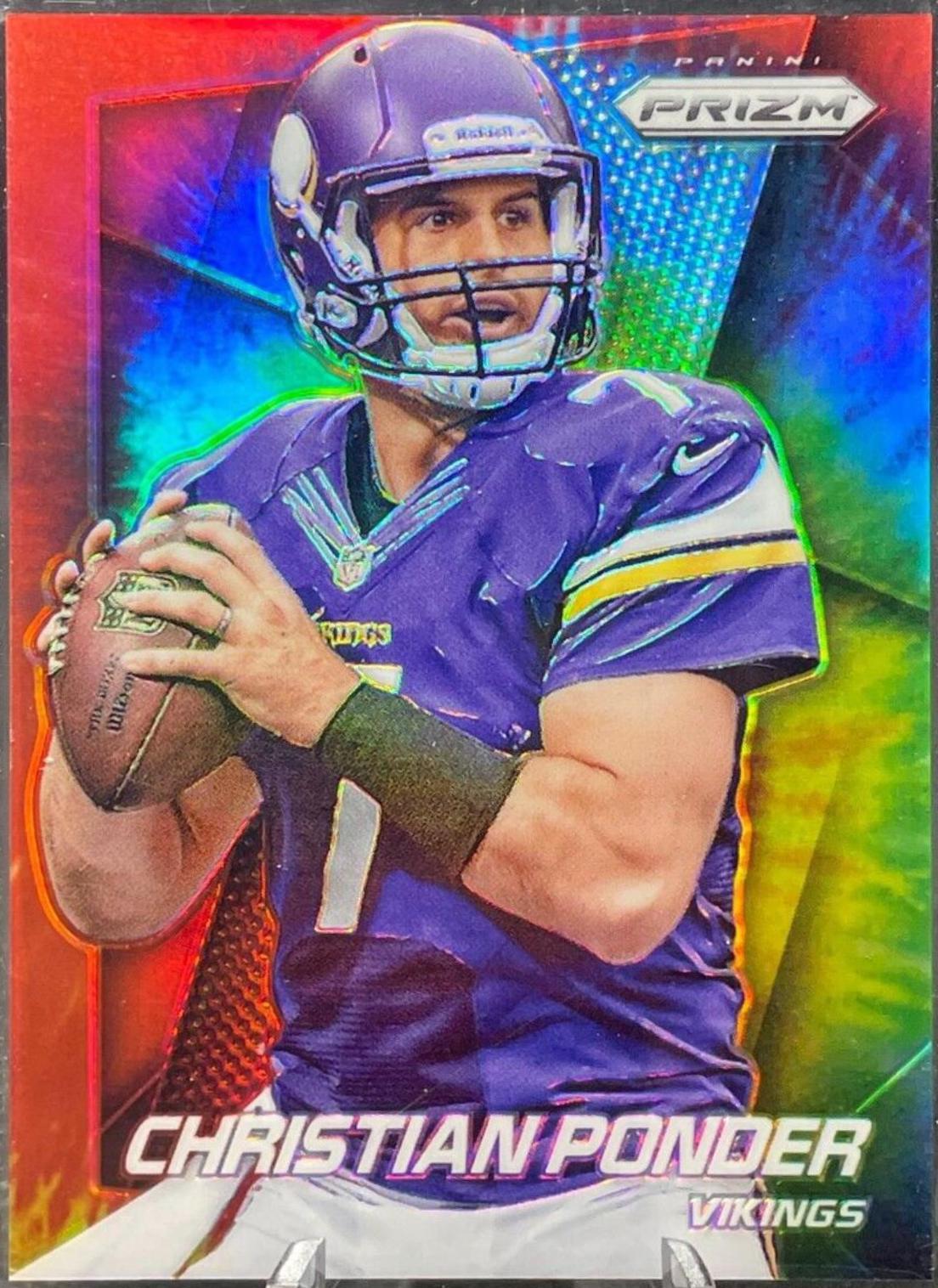 Christian Ponder [Tie Dyed Prizm] #199