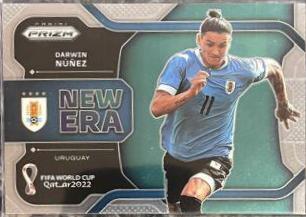 Darwin Nunez #2 Soccer Cards 2022 Panini Prizm World Cup New Era