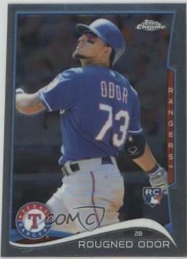 Rougned Odor #MB-23 Baseball Cards 2014 Topps Chrome Update