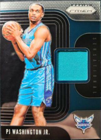 PJ Washington Jr. #PJW 2019 Panini Prizm Sensational Swatches Basketball