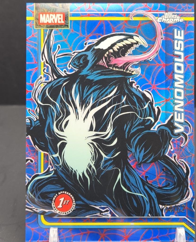 Venomouse Spider-Web Red/Blue Refractor