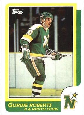 Gordie Roberts #42 Hockey Cards 1986 Topps