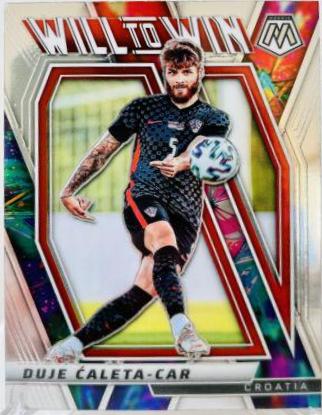 Duje Caleta Car #36 Soccer Cards 2021 Panini Mosaic Road to FIFA World Cup Will to Win