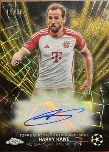 Harry Kane [Black Gold Refractor] #BLA-HK