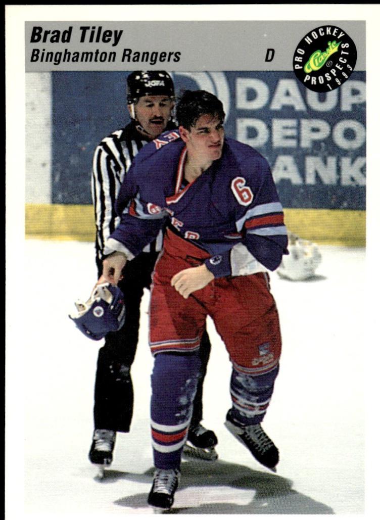 Brad Tiley #129 1993 Classic Pro Prospects Hockey
