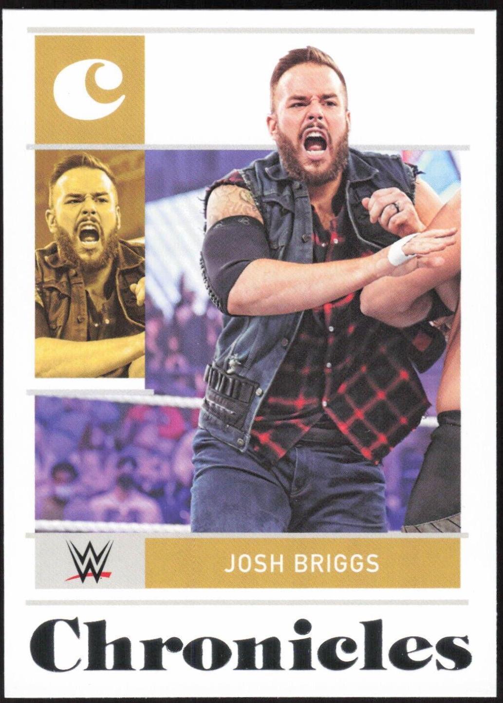Josh Briggs #4 Wrestling Cards 2022 Panini Chronicles WWE