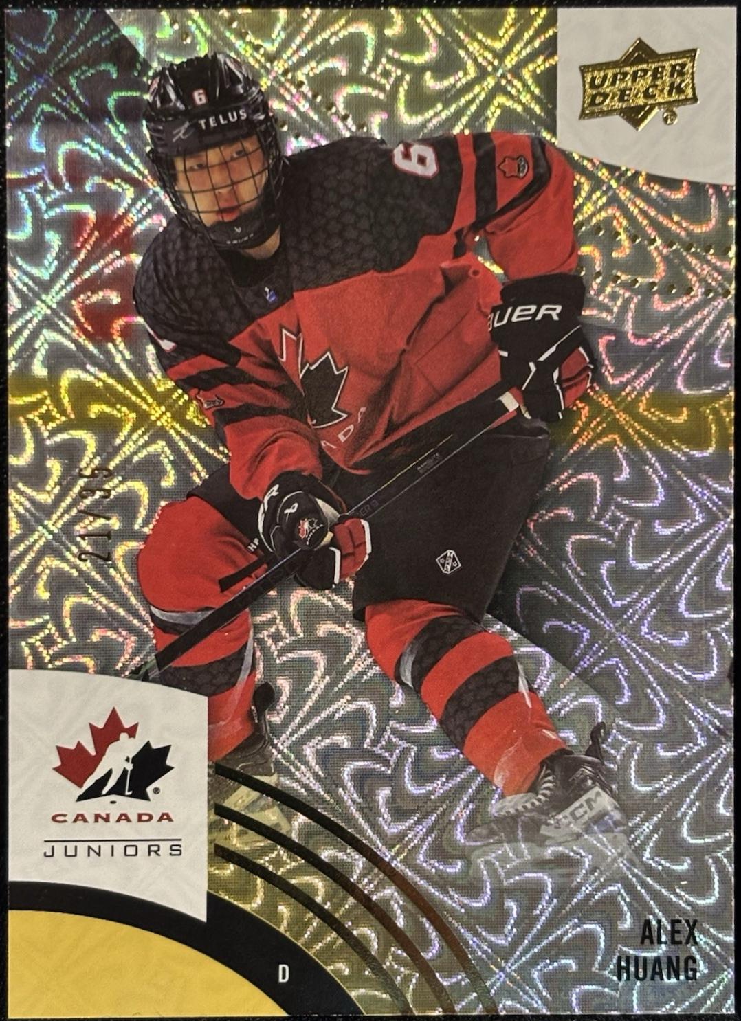 Alex Huang [Gold Patterned Foilboard] #42