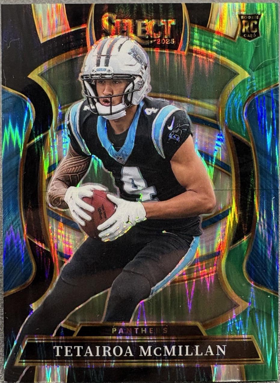 Tetairoa McMillan [Green Prizm Shock] #44