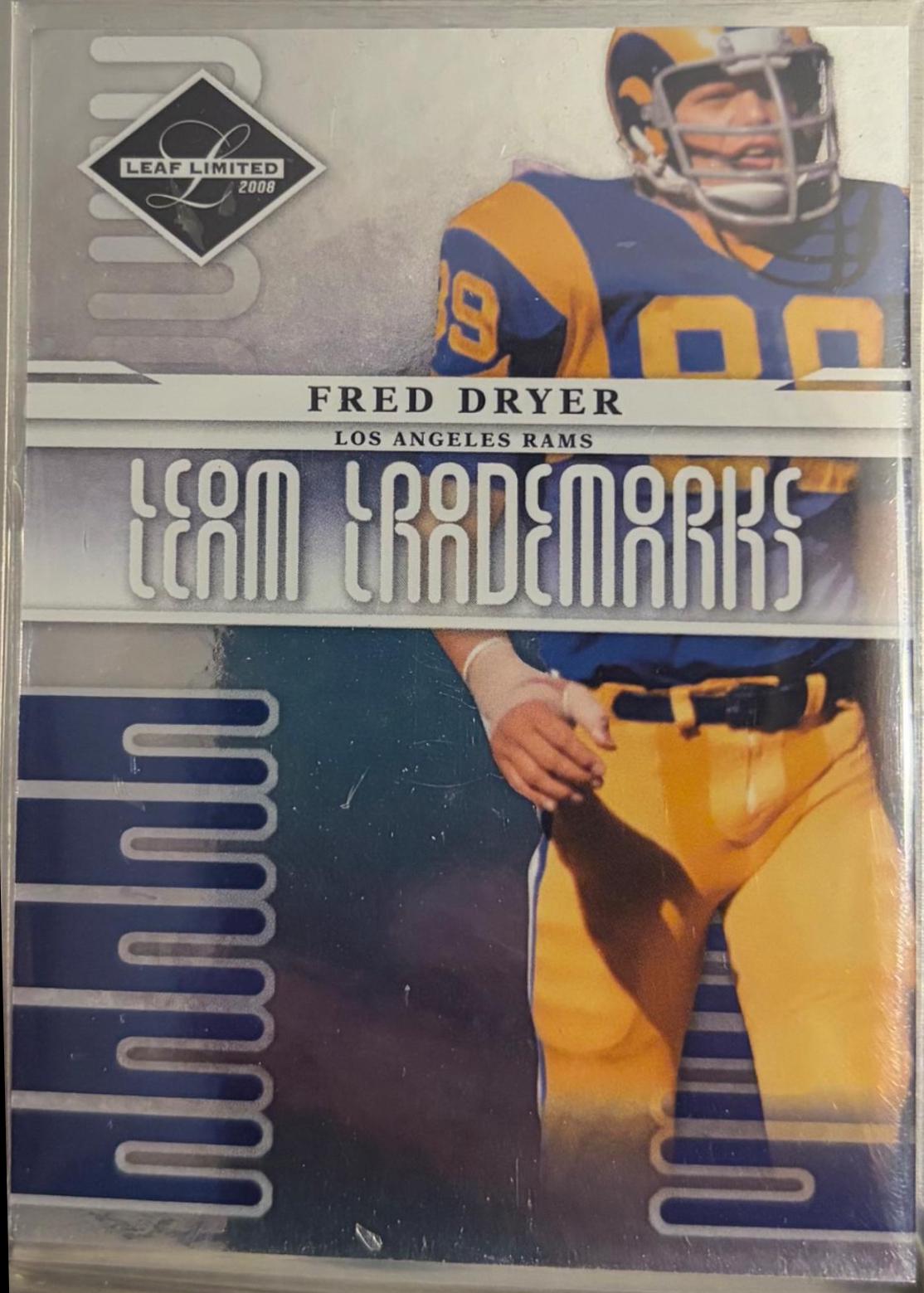 Fred Fryer #T-27 2008 Leaf Limited Football