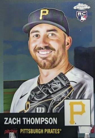 Zach Thompson #93 Baseball Cards 2022 Topps Chrome Platinum Anniversary